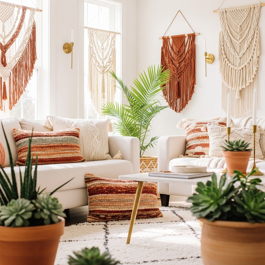Magia boho: dodatki, które odmienią twoje wnętrze