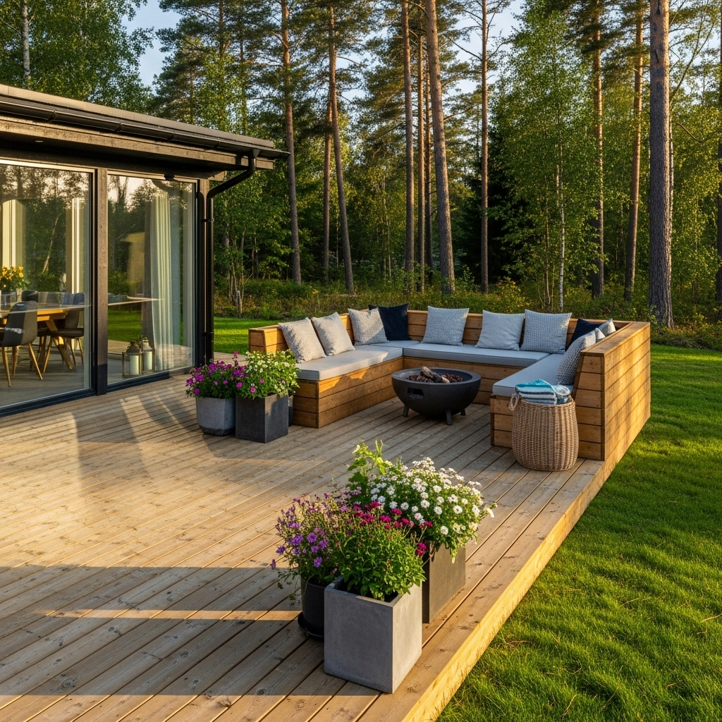 Naturalny urok i funkcjonalność – tarasy drewniane